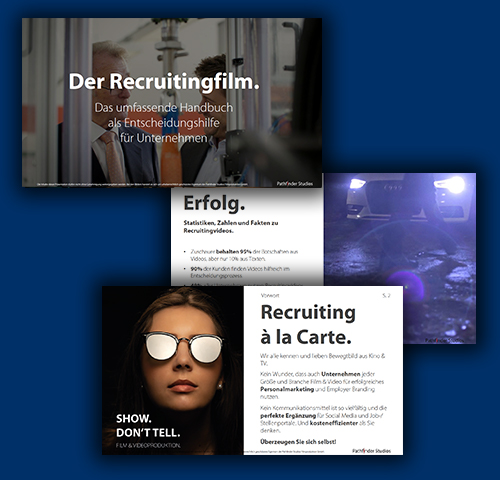 Recruitingfilm Handbuch Banner